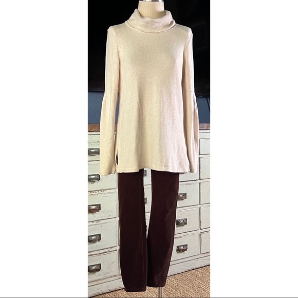 Anthropologie Rachael Turtleneck Pullover Top Sweater M - Picture 5 of 16